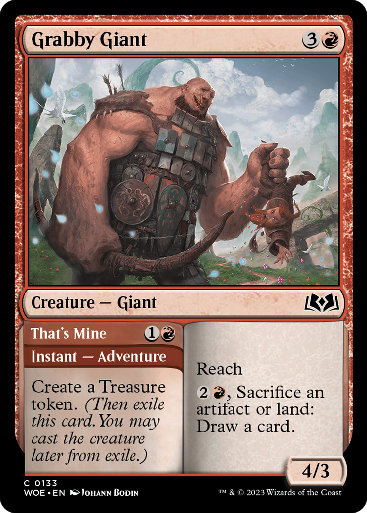 Grabby Giant // That's Mine [Wilds of Eldraine] | GnG Games