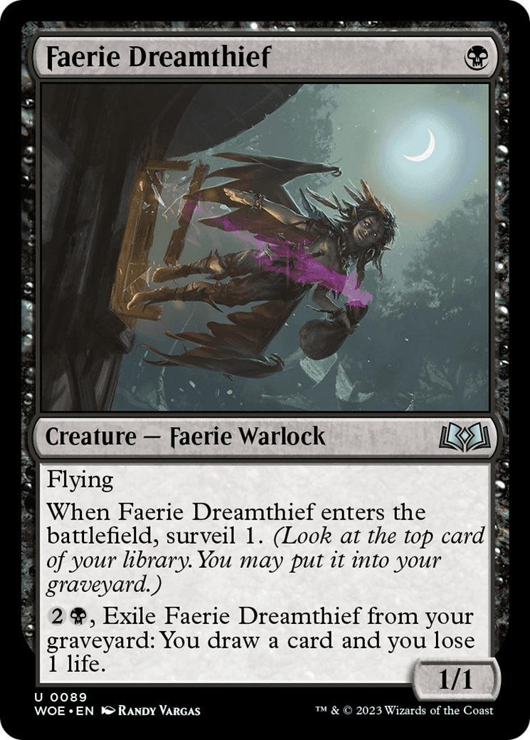 Faerie Dreamthief [Wilds of Eldraine] | GnG Games