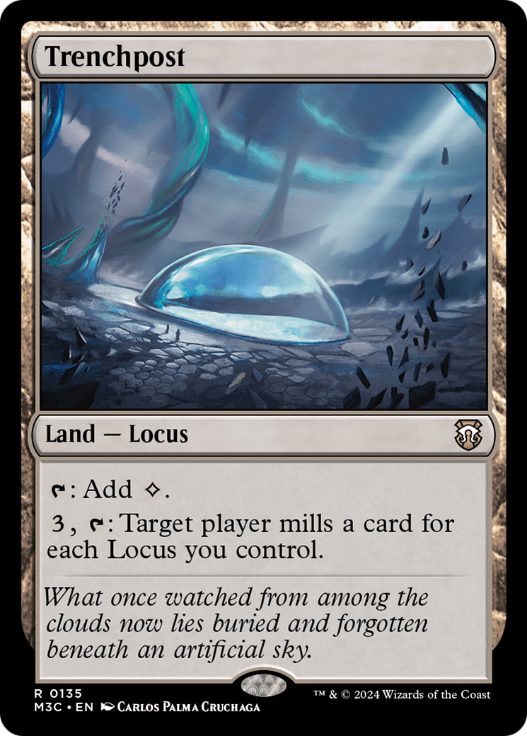 Trenchpost (Extended Art) [Modern Horizons 3 Commander] | GnG Games