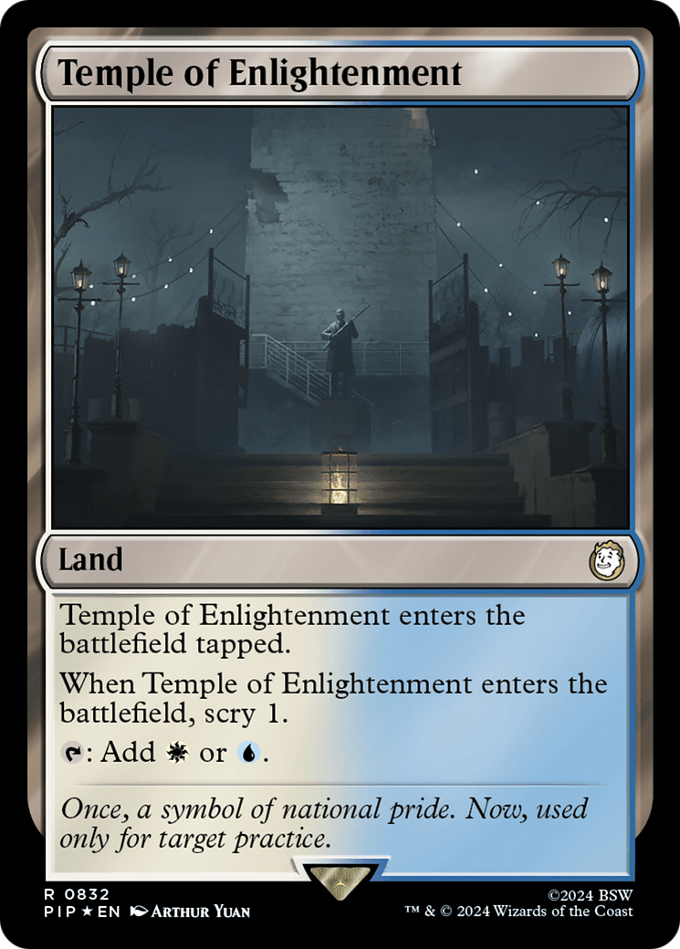 Temple of Enlightenment (Surge Foil) [Fallout] | GnG Games