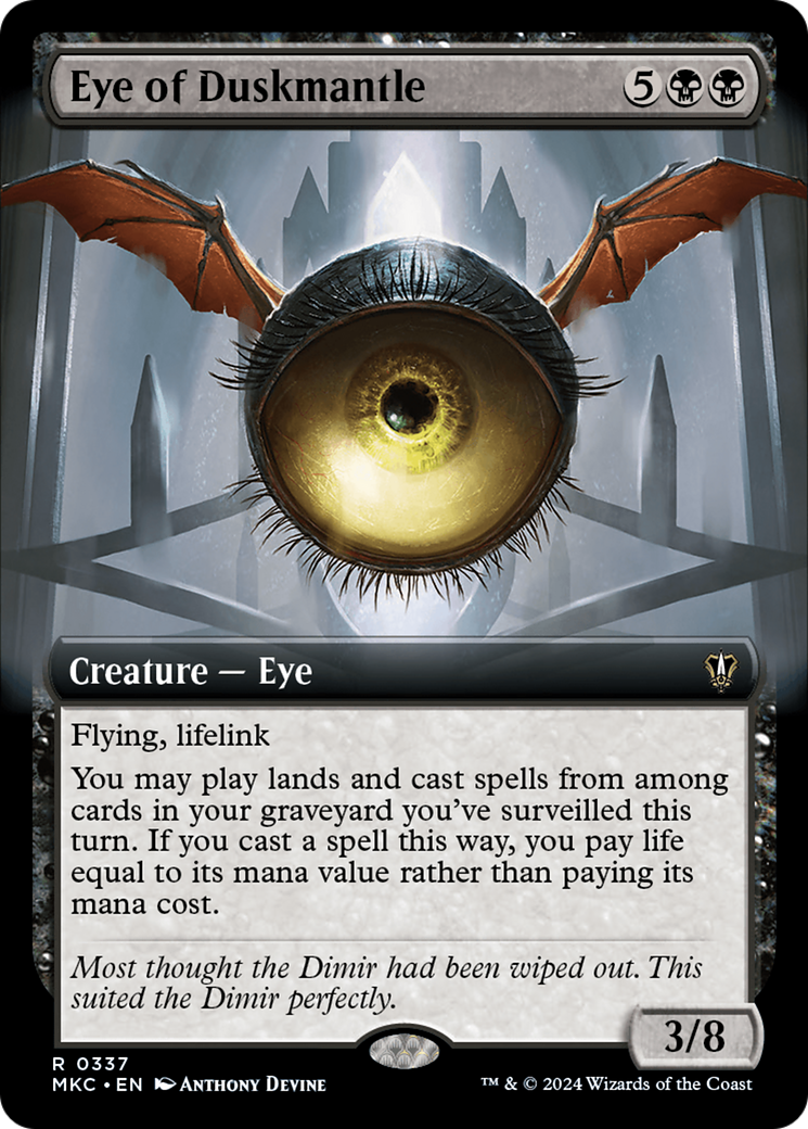 Eye of Duskmantle (Extended Art) [Murders at Karlov Manor Commander] | GnG Games