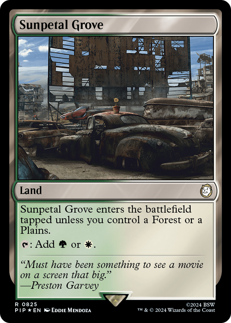 Sunpetal Grove (Surge Foil) [Fallout] | GnG Games