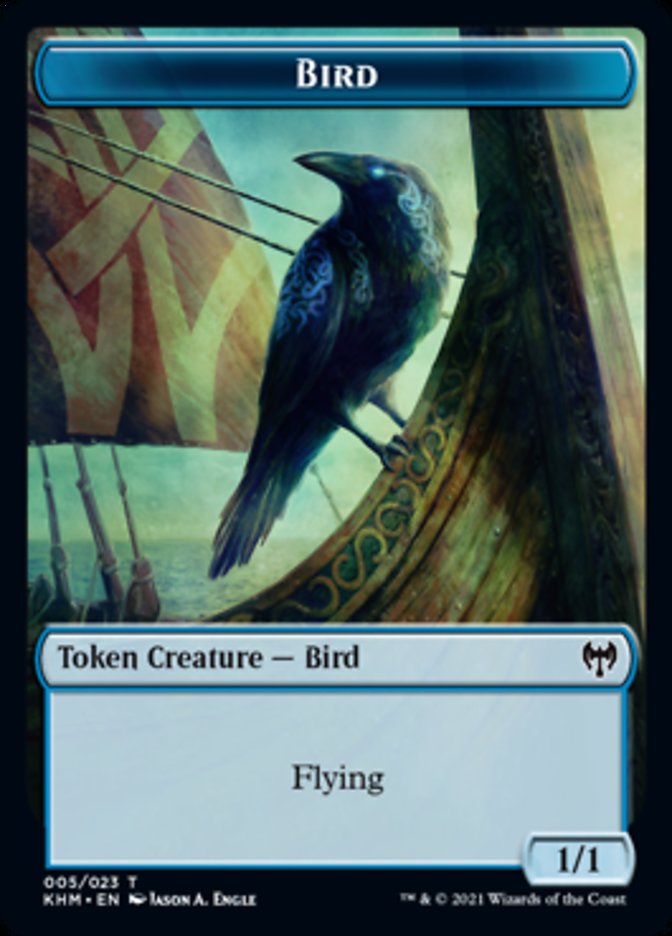 Bird Token [Kaldheim Tokens] | GnG Games