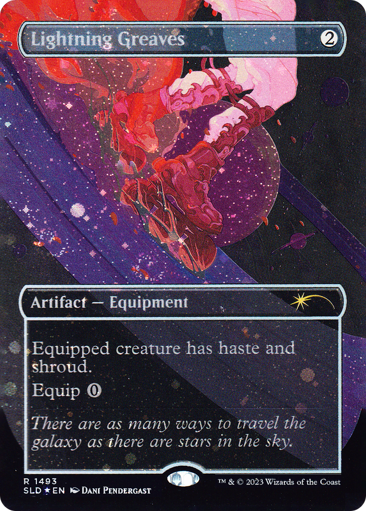 Lightning Greaves (1493) (Galaxy Foil) [Secret Lair Drop Series] | GnG Games