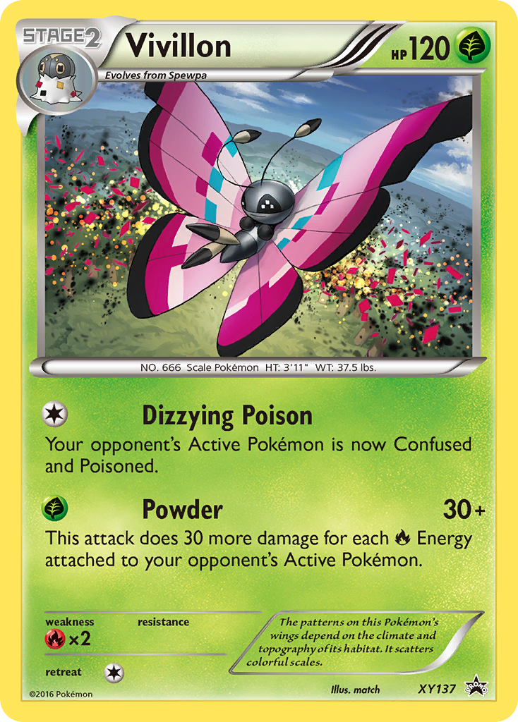 Vivillon (XY137) [XY: Black Star Promos] | GnG Games