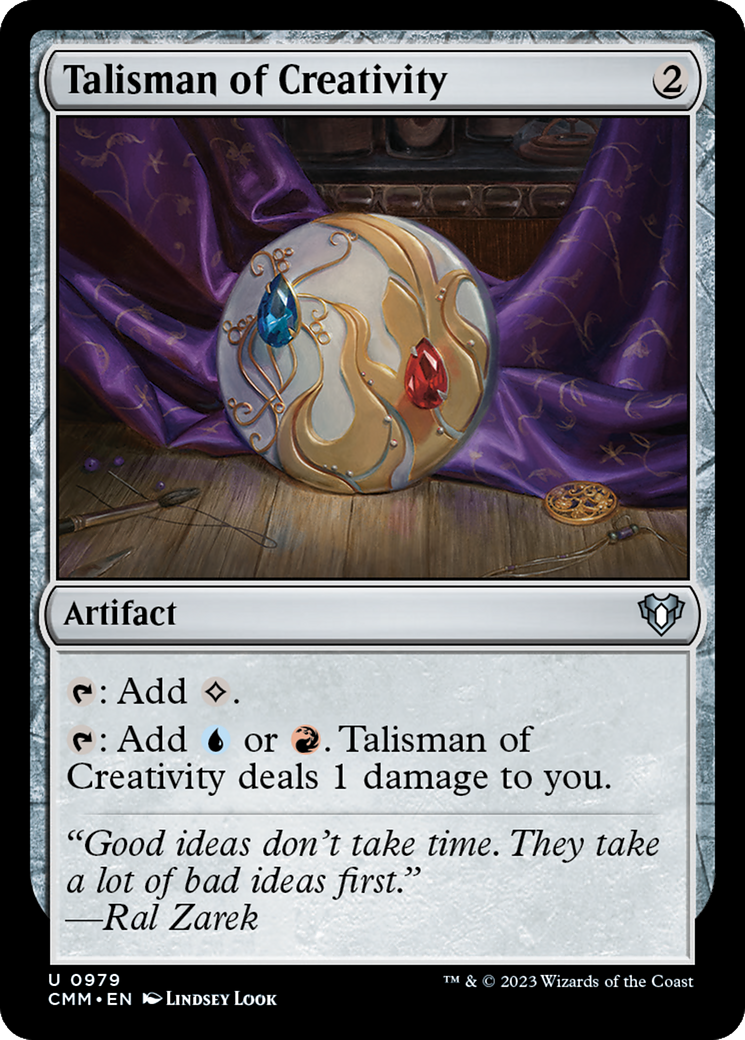 Talisman of Creativity [Commander Masters] | GnG Games