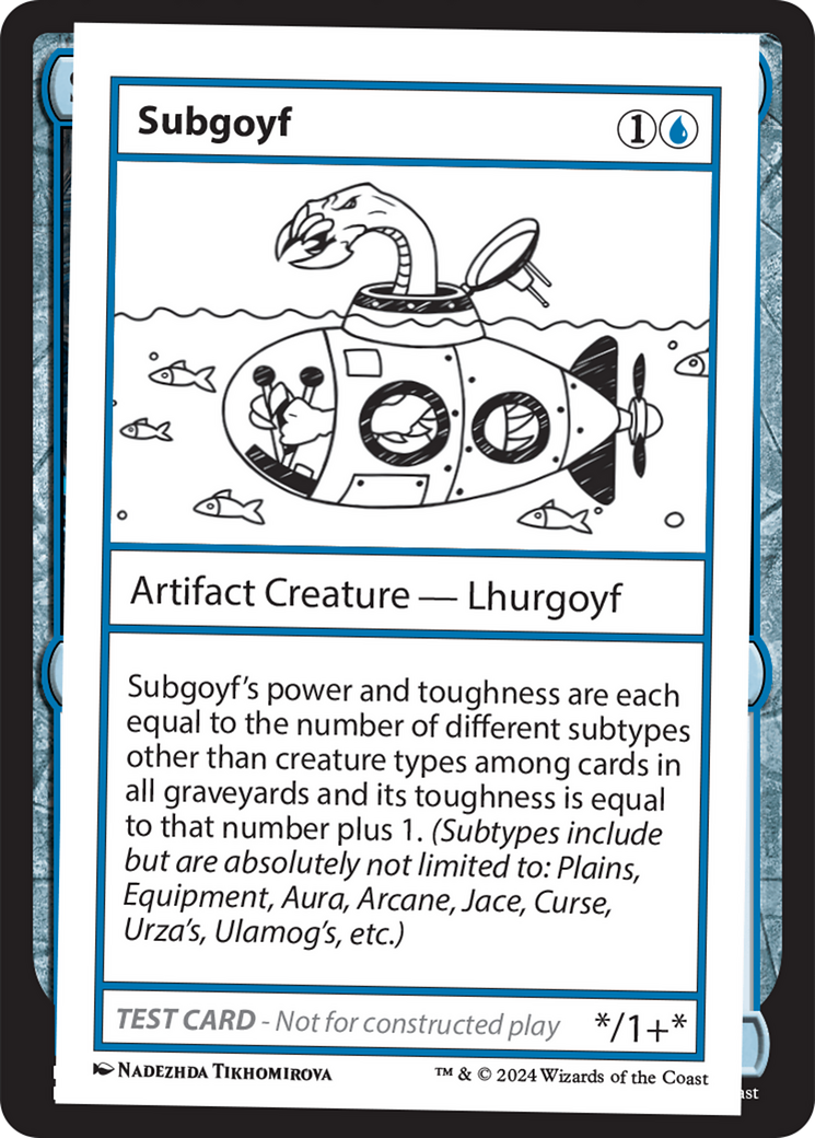 Subgoyf [Mystery Booster 2 Playtest Cards] | GnG Games