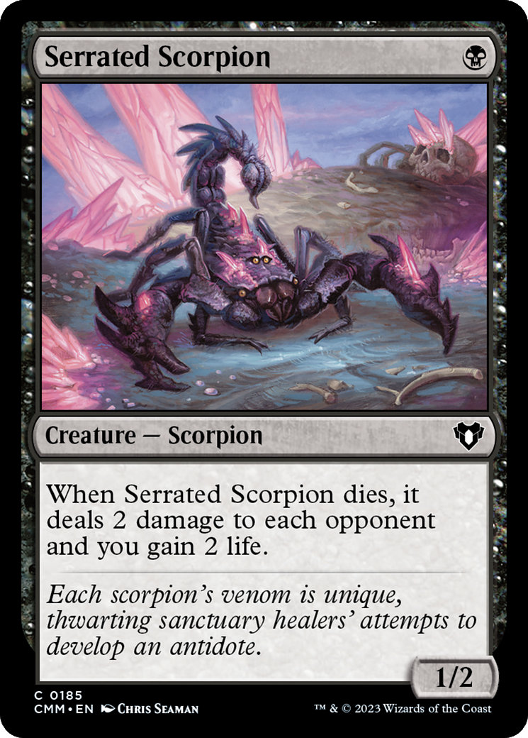 Serrated Scorpion [Commander Masters] | GnG Games