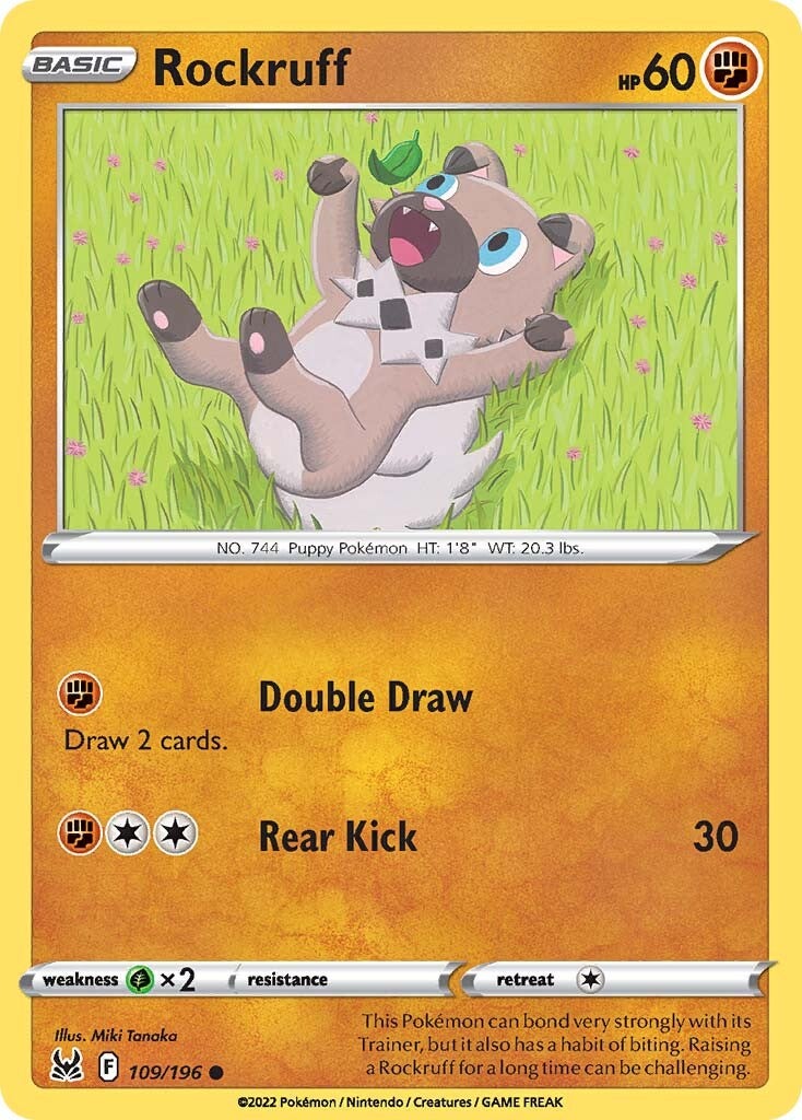 Rockruff (109/196) [Sword & Shield: Lost Origin] | GnG Games