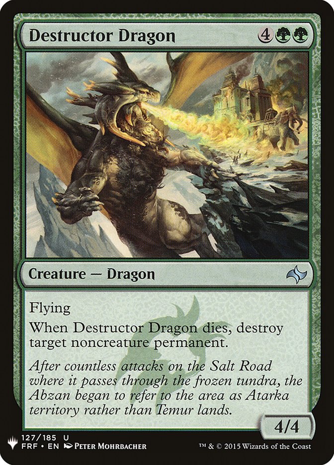 Destructor Dragon [Mystery Booster] | GnG Games
