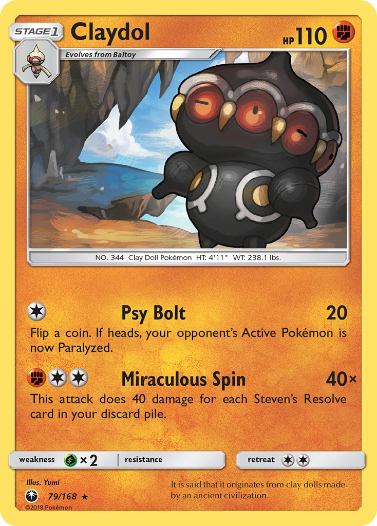 Claydol (79/168) [Sun & Moon: Celestial Storm] | GnG Games