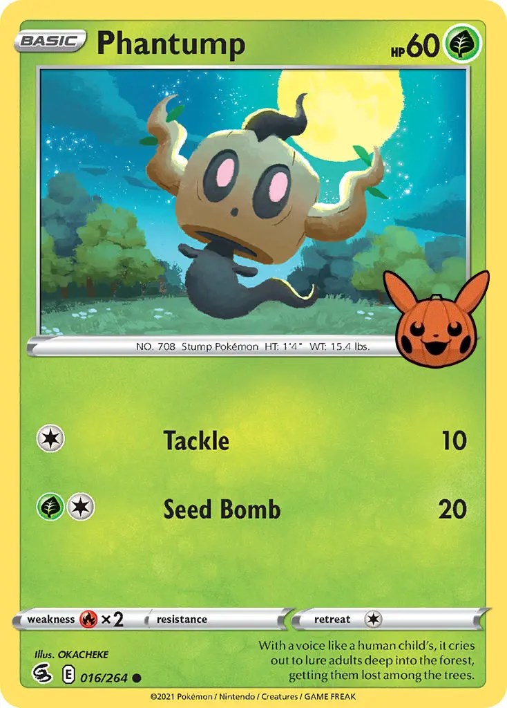 Phantump (016/264) [Trick or Trade] | GnG Games