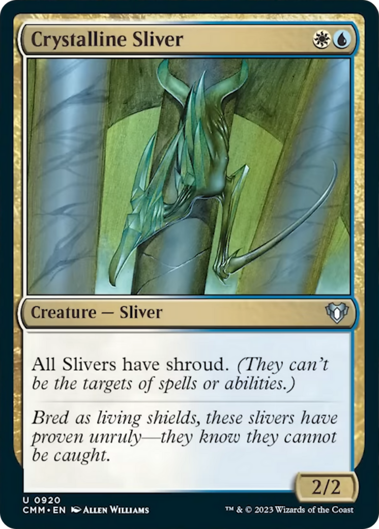 Crystalline Sliver [Commander Masters] | GnG Games