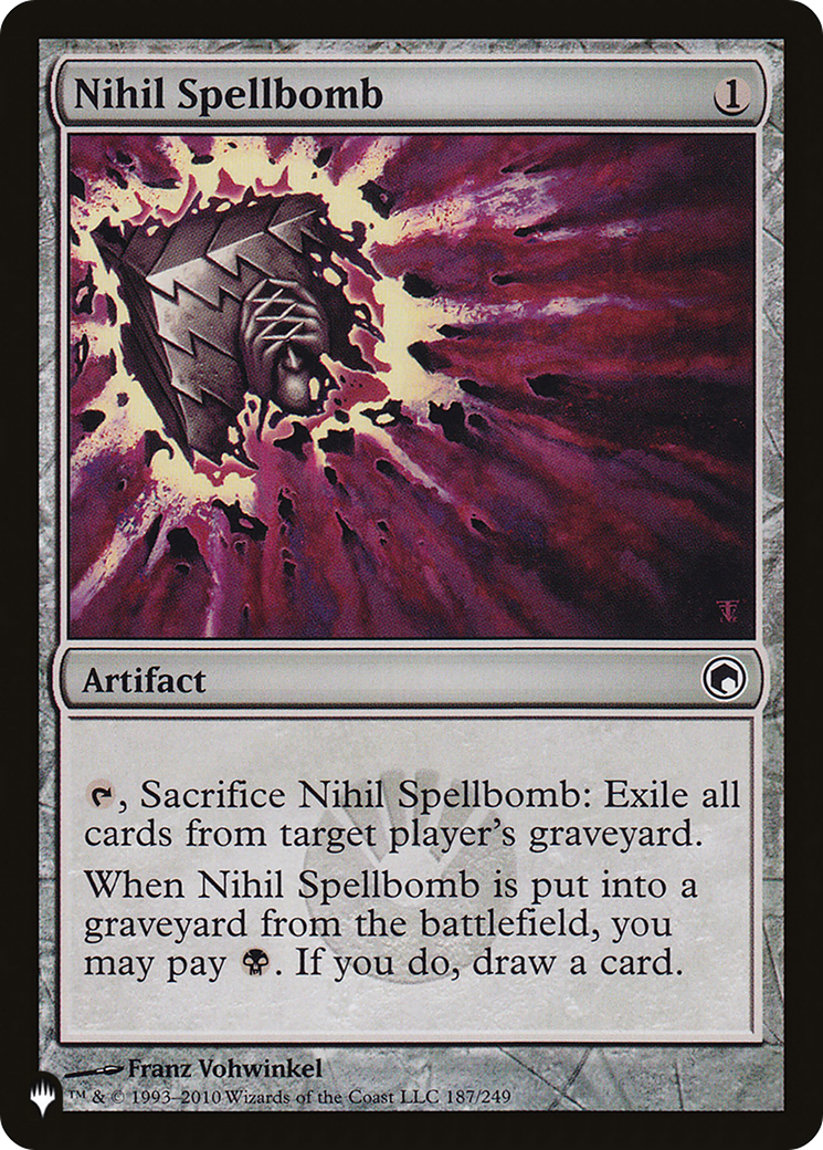 Nihil Spellbomb [The List] | GnG Games