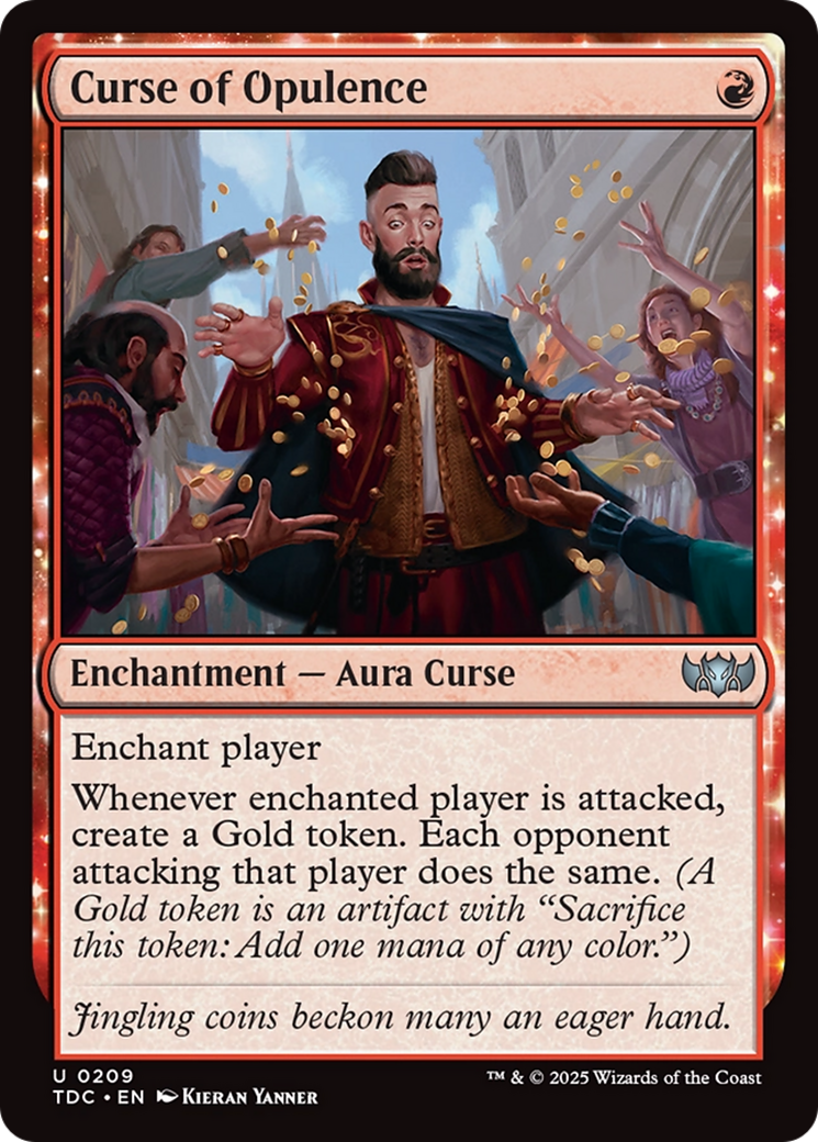 Curse of Opulence [Tarkir: Dragonstorm Commander] | GnG Games