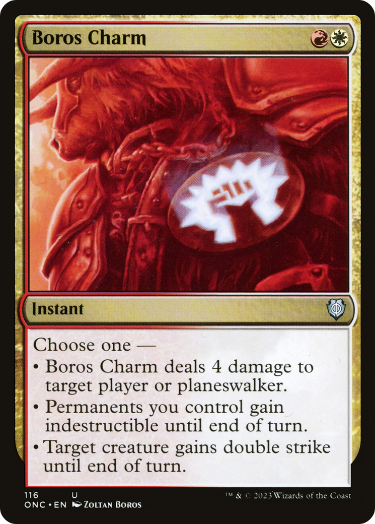 Boros Charm [Phyrexia: All Will Be One Commander] | GnG Games
