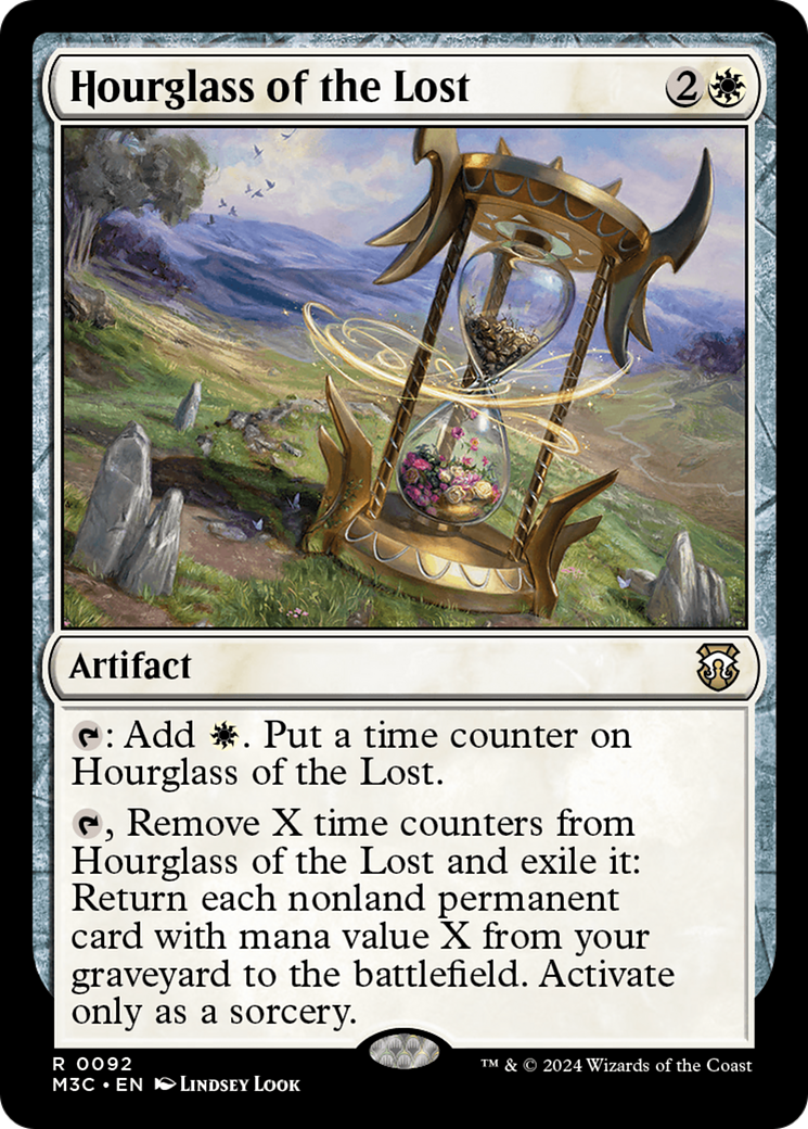 Hourglass of the Lost (Ripple Foil) [Modern Horizons 3 Commander] | GnG Games