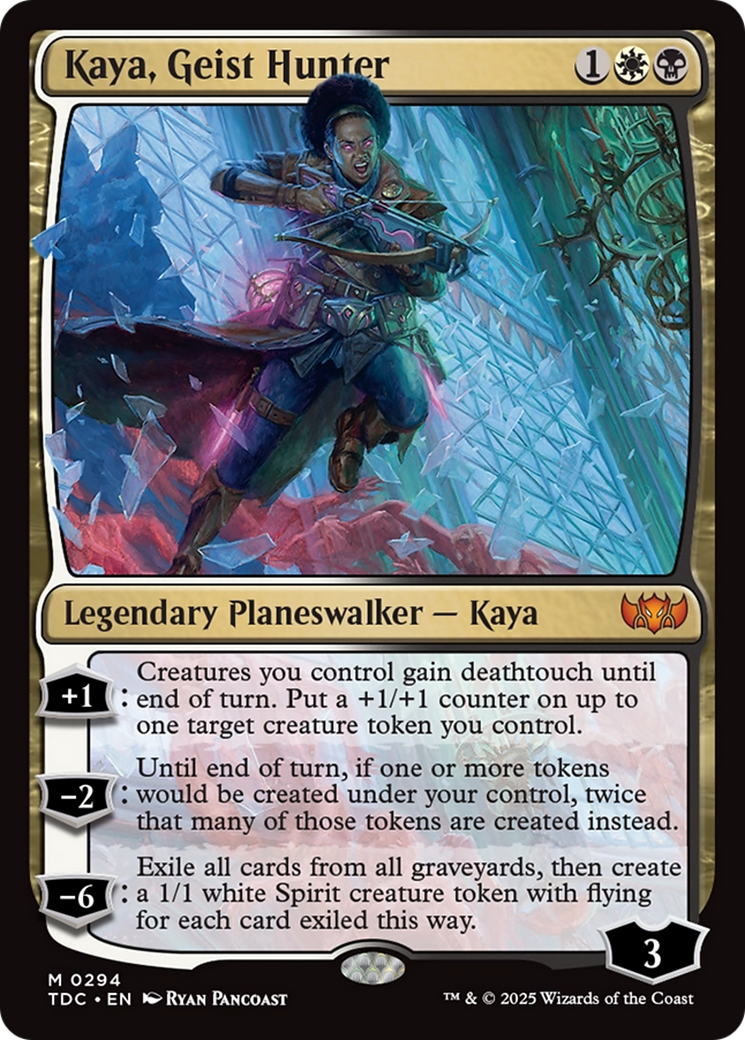 Kaya, Geist Hunter [Tarkir: Dragonstorm Commander] | GnG Games