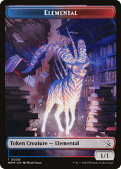 Elemental (09) // Spirit (13) Double-Sided Token [March of the Machine Tokens] | GnG Games