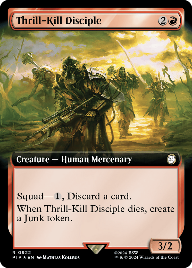 Thrill-Kill Disciple (Extended Art) (Surge Foil) [Fallout] | GnG Games