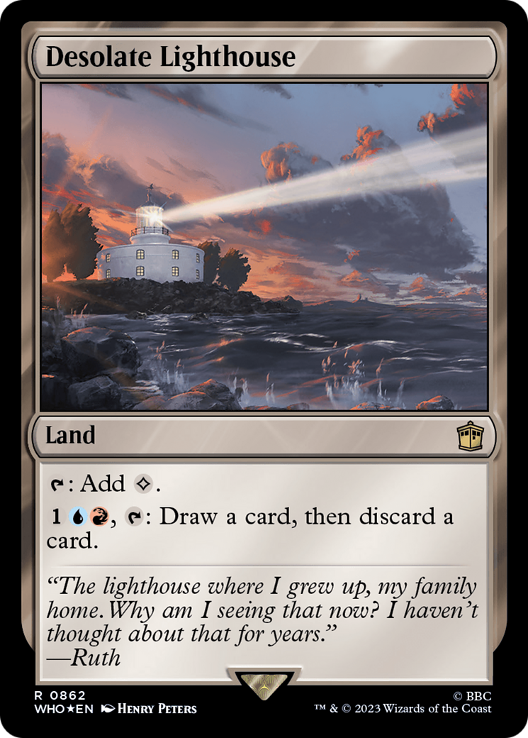 Desolate Lighthouse (Surge Foil) [Doctor Who] | GnG Games