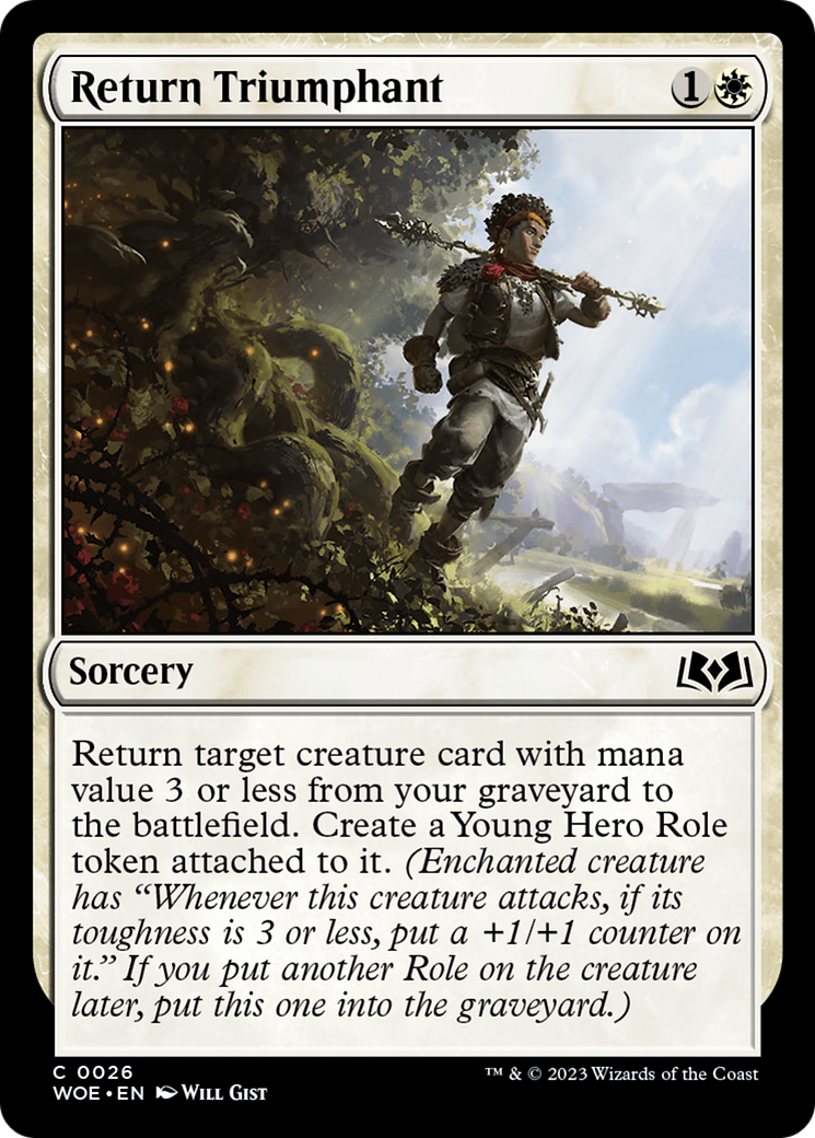 Return Triumphant [Wilds of Eldraine] | GnG Games