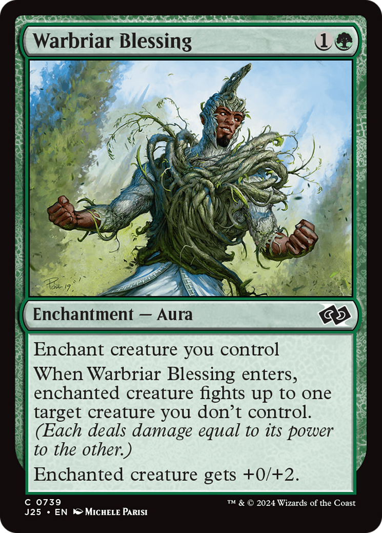 Warbriar Blessing [Foundations Jumpstart] | GnG Games