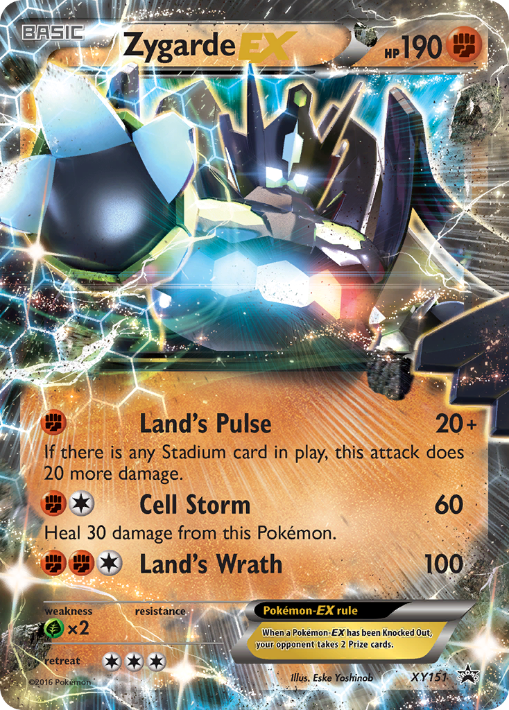 Zygarde EX (XY151) [XY: Black Star Promos] | GnG Games