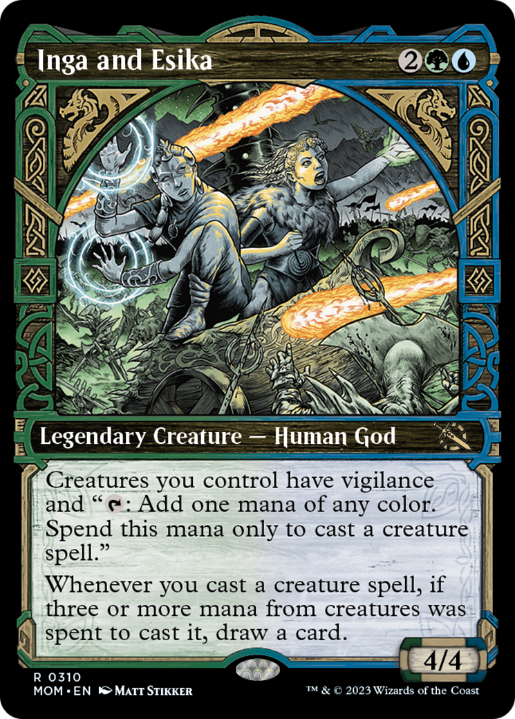 Inga and Esika (Showcase Planar Booster Fun) [March of the Machine] | GnG Games