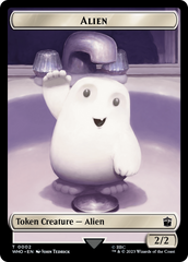 Alien // Alien Salamander Double-Sided Token [Doctor Who Tokens] | GnG Games