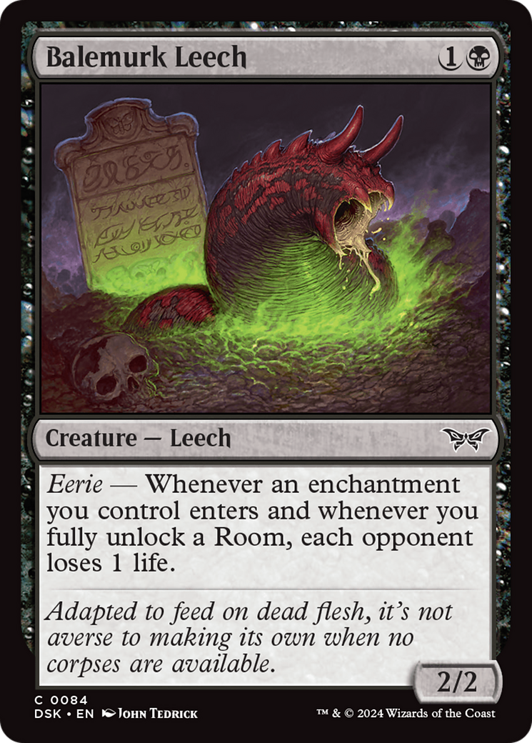 Balemurk Leech [Duskmourn: House of Horror] | GnG Games