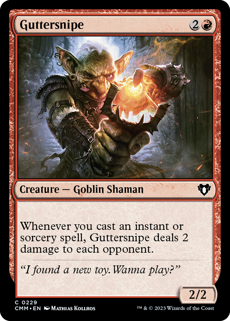 Guttersnipe [Commander Masters] | GnG Games