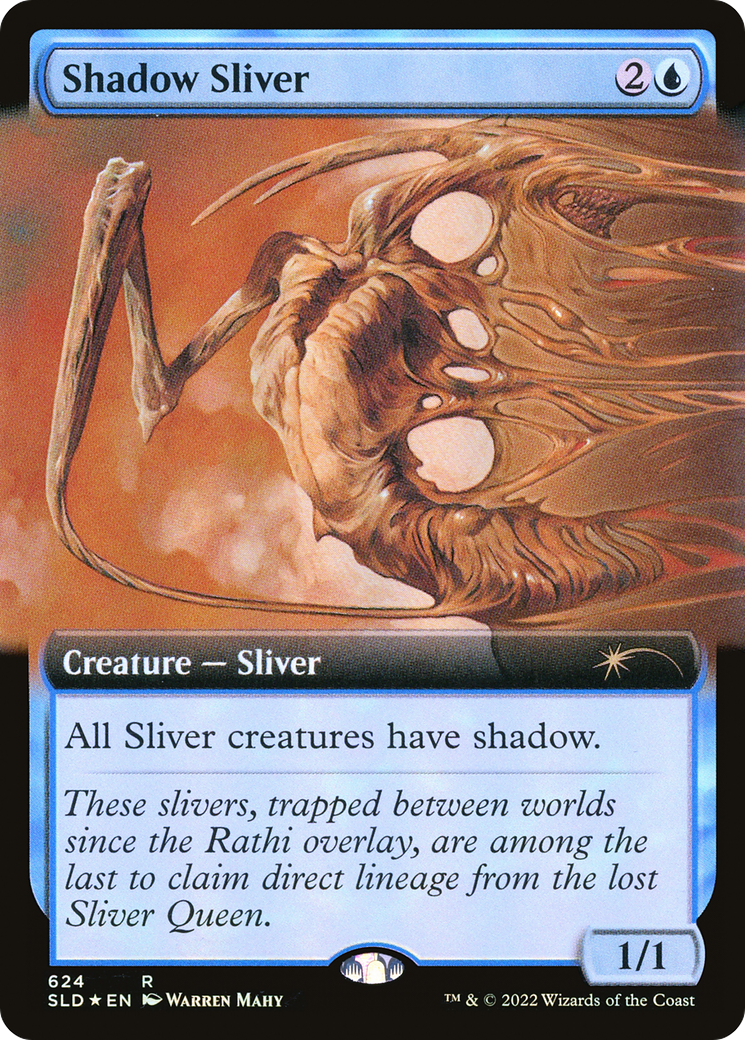 Shadow Sliver (Extended Art) [Secret Lair Drop Promos] | GnG Games