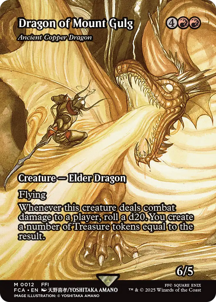 Dragon of Mount Gulg - Ancient Copper Dragon (Showcase) [FINAL FANTASY : Through the Ages] | GnG Games