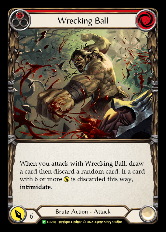 Wrecking Ball [LGS101] (Promo)  Rainbow Foil | GnG Games