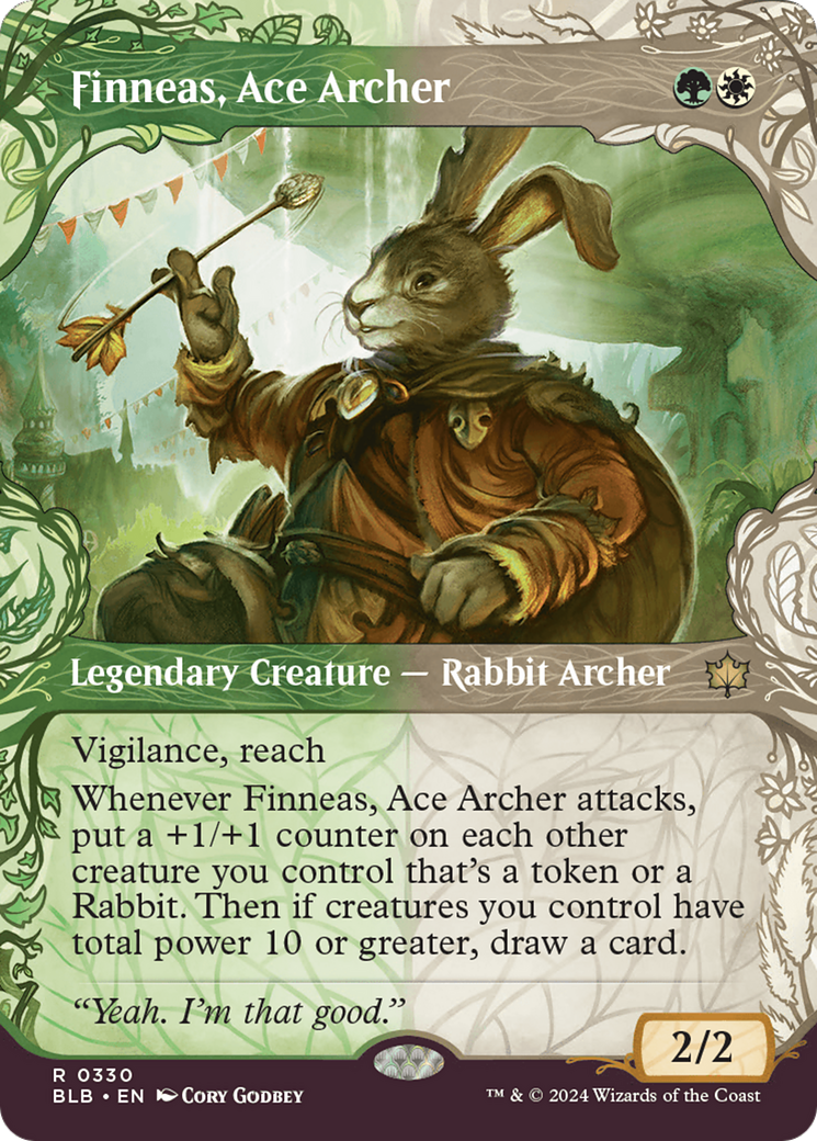 Finneas, Ace Archer (Showcase) [Bloomburrow] | GnG Games