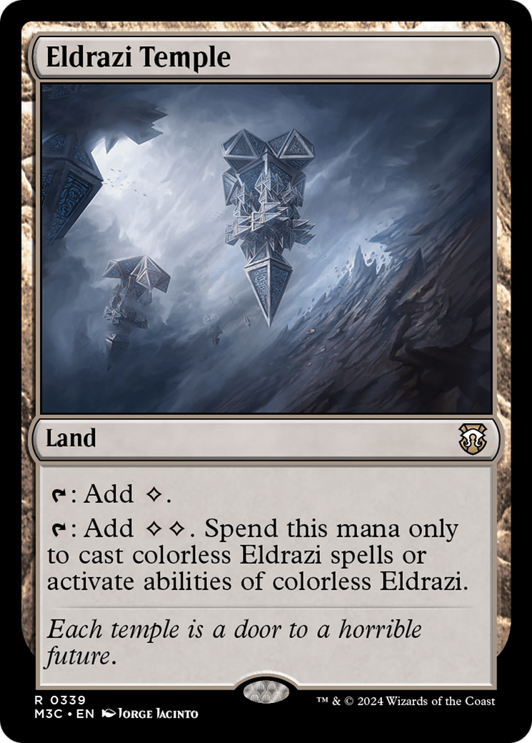 Eldrazi Temple (Ripple Foil) [Modern Horizons 3 Commander] | GnG Games