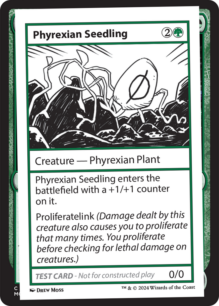 Phyrexian Seedling [Mystery Booster 2 Playtest Cards] | GnG Games