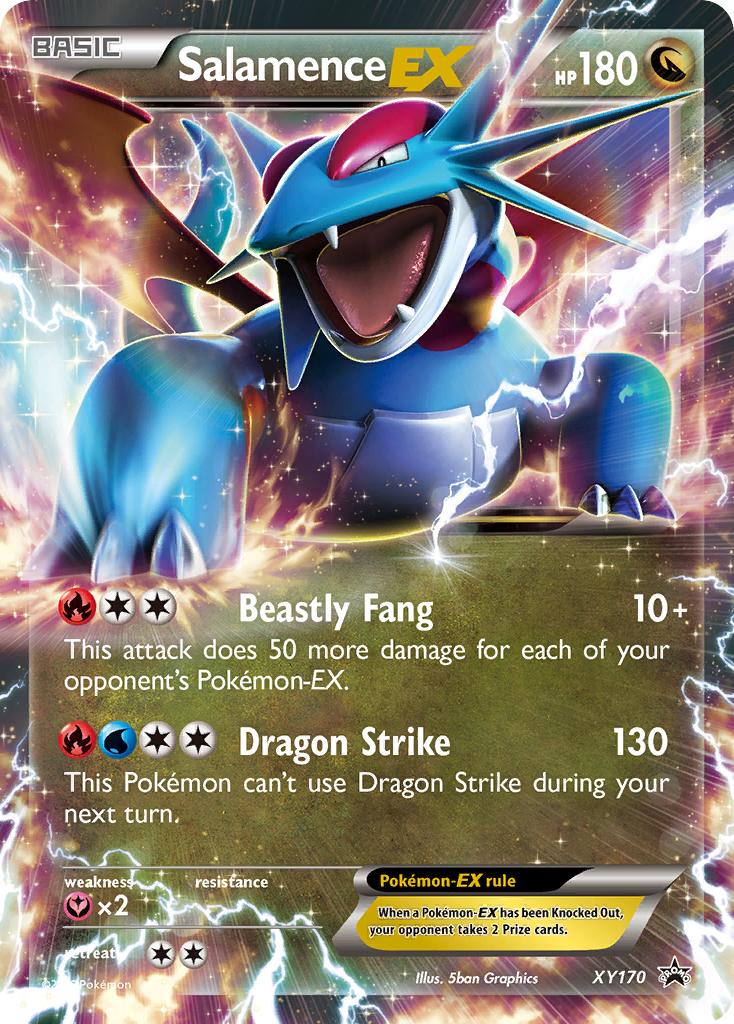 Salamence EX (XY170) [XY: Black Star Promos] | GnG Games