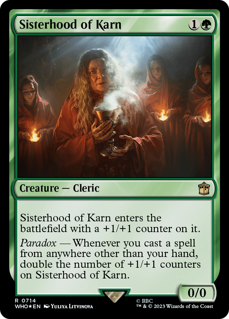 Sisterhood of Karn (Surge Foil) [Doctor Who] | GnG Games