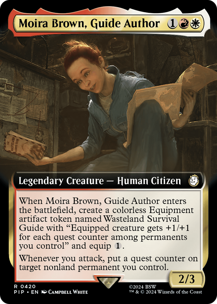 Moira Brown, Guide Author (Extended Art) [Fallout] | GnG Games