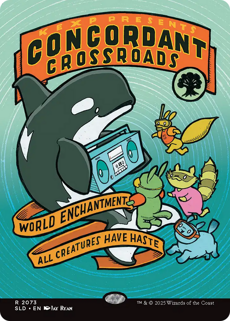 Concordant Crossroads (2073) (Rainbow Foil) [Secret Lair Drop Series] | GnG Games