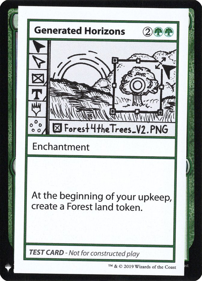Generated Horizons [Mystery Booster Playtest Cards] | GnG Games