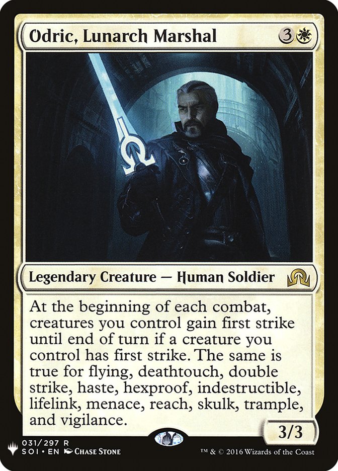 Odric, Lunarch Marshal [The List] | GnG Games