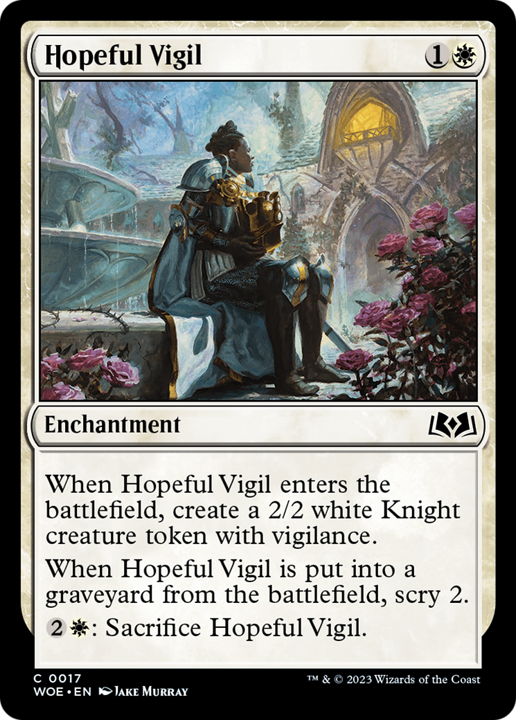 Hopeful Vigil [Wilds of Eldraine] | GnG Games