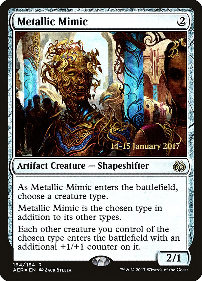 Metallic Mimic [Aether Revolt Prerelease Promos] | GnG Games