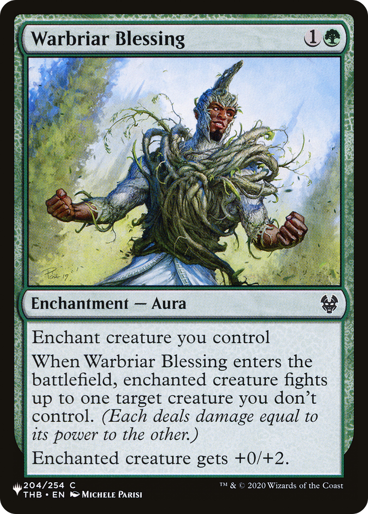 Warbriar Blessing [The List] | GnG Games