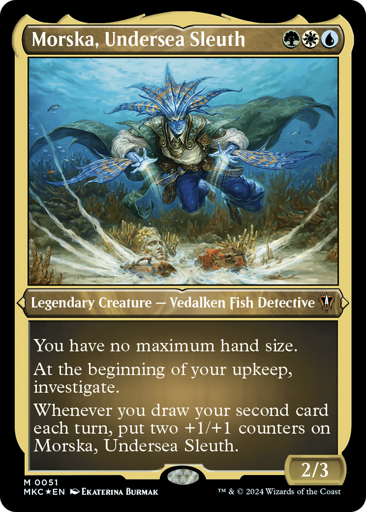 Morska, Undersea Sleuth (Display Commander) [Murders at Karlov Manor Commander] | GnG Games