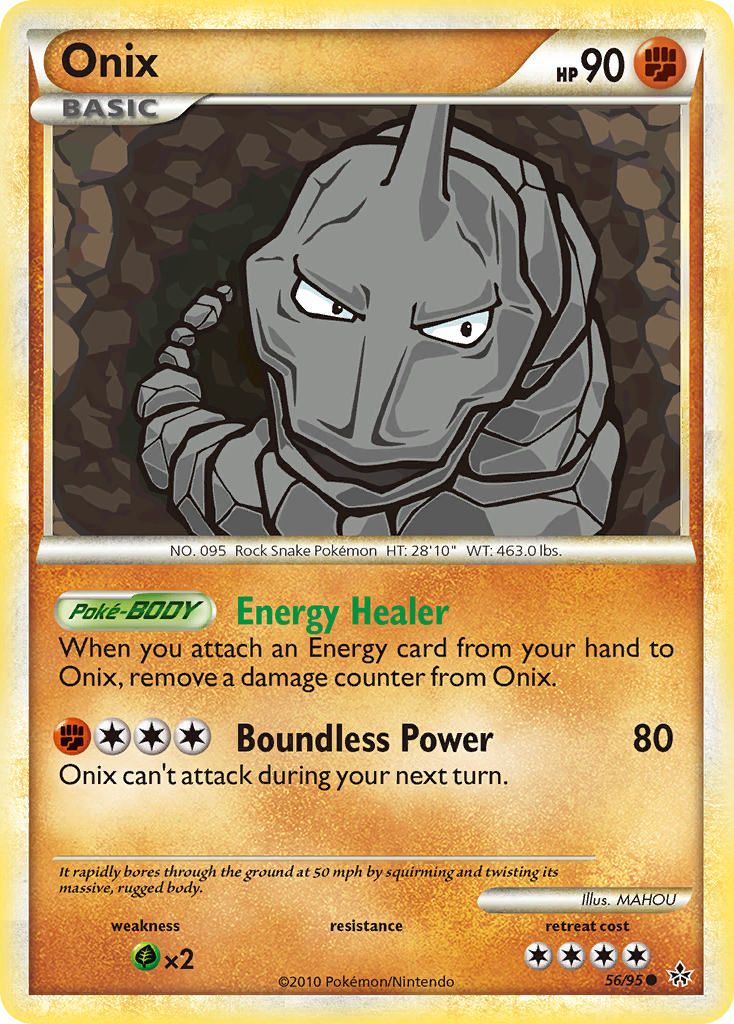 Onix (56/95) [HeartGold & SoulSilver: Unleashed] | GnG Games