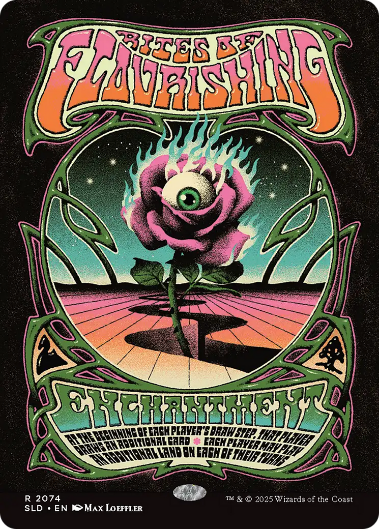 Rites of Flourishing (2074) (Rainbow Foil) [Secret Lair Drop Series] | GnG Games